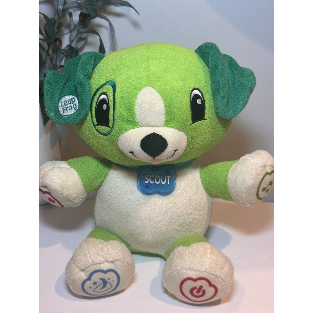 Leap Frog Interactive Learning My Pal Scout Plush Talking Puppy Dog, Works - Picture 4 of 9